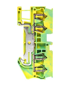 Колодка клеммная пружинная JXB-ST-2.5 4 вывода земля EKF PROxima