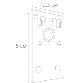 Коннектор-заглушка Arte Lamp LINEA-ACCESSORIES A482006