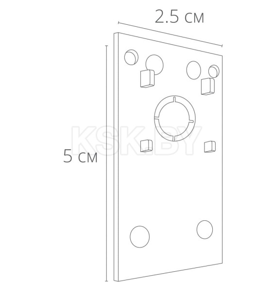 Коннектор-заглушка Arte Lamp LINEA-ACCESSORIES A482006 (A482006) 