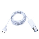 Коннектор-токоподвод для шинопровода (трека) со шнуром 5м и вилкой Arte Lamp TRACK ACCESSORIES A160533 (A160533) 