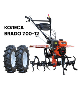 Культиватор SKIPER SP-850S + колеса BRADO 7.00-12 (комплект)