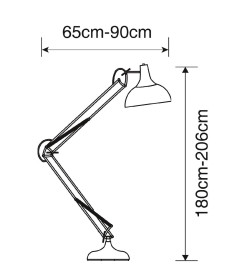 Светильник напольный Arte Lamp GOLIATH A2487PN-1WH