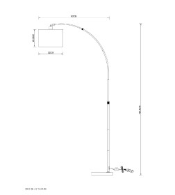 Светильник напольный Arte Lamp PAOLO A4060PN-1CC