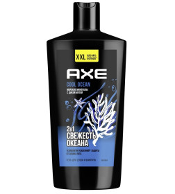 Гель для душа AXE 2 в 1  Cool ocean 610 мл