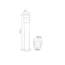 Уличный светильник Arte Lamp PORTICA A8381PA-1SS (A8381PA-1SS) 