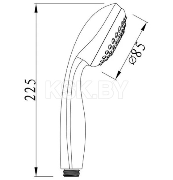 Ручной душ Esko SCU851 (SCU851) 