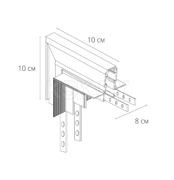 Коннектор для шинопровода (трека) Arte Lamp EXPERT-ACCESSORIES A590906 (A590906) 