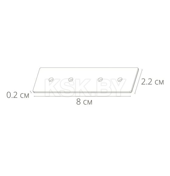 Коннектор для шинопровода (трека) Arte Lamp LINEA-ACCESSORIES A480506 (A480506) 