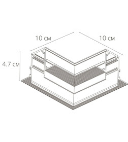 Коннектор для шинопровода (трека) Arte Lamp LINEA-ACCESSORIES A480706