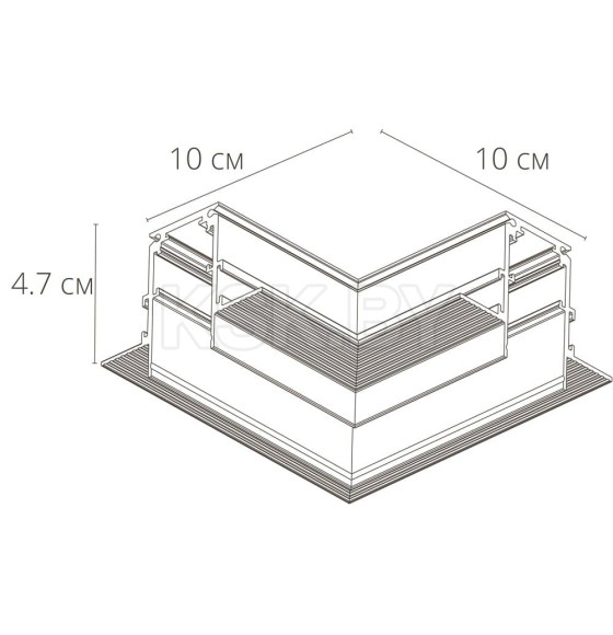 Коннектор для шинопровода (трека) Arte Lamp LINEA-ACCESSORIES A480706 (A480706) 