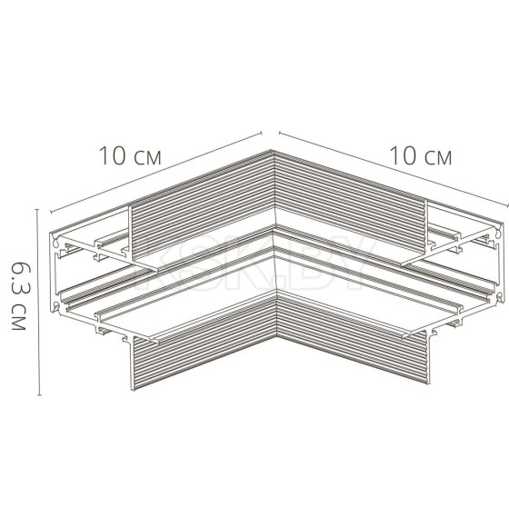 Коннектор для шинопровода (трека) Arte Lamp LINEA-ACCESSORIES A480933 (A480933) 