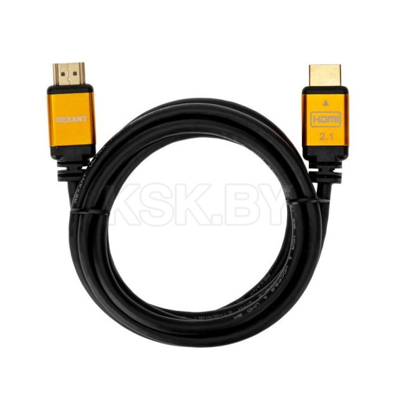 Кабель HDMI - HDMI 2.1, длина 3м, Gold REXANT  (17-6005) 