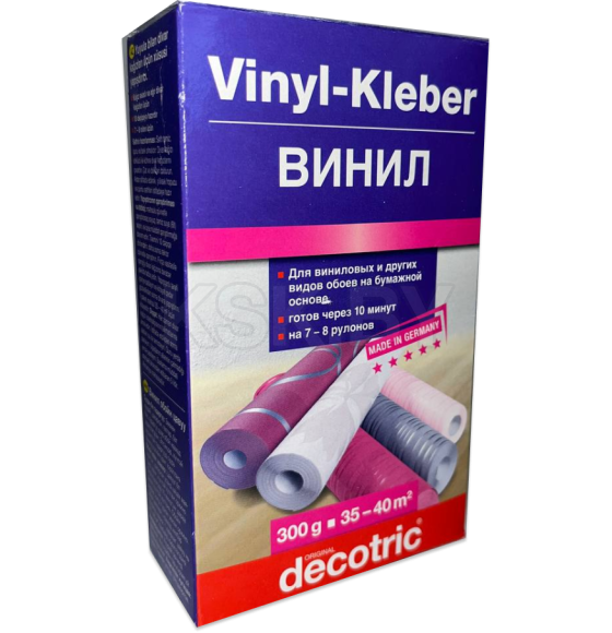 Клей обойный Decotric Виниловый, 300 г