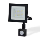 Прожектор светодиодный 30W 6500K с датчиком движения черный ST8113BK IP65 Ambrella (ST8113BK) 