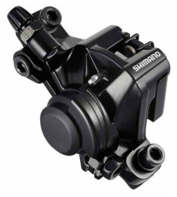 Калипер механический Shimano, BR-M375, черн, пер, или задн, пласт, кол, post m,