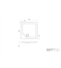 Поддон душевой квадратный 90х90см Тритон ПД 1 Щ0000004026