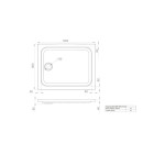 Поддон душевой низкий прямоугольный 120х80см Тритон ПД26 Щ0000042952 (Щ0000042952) 