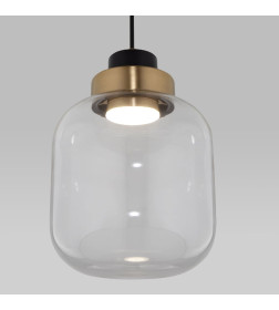 Светильник подвесной Eurosvet 50240/1 LED прозрачный