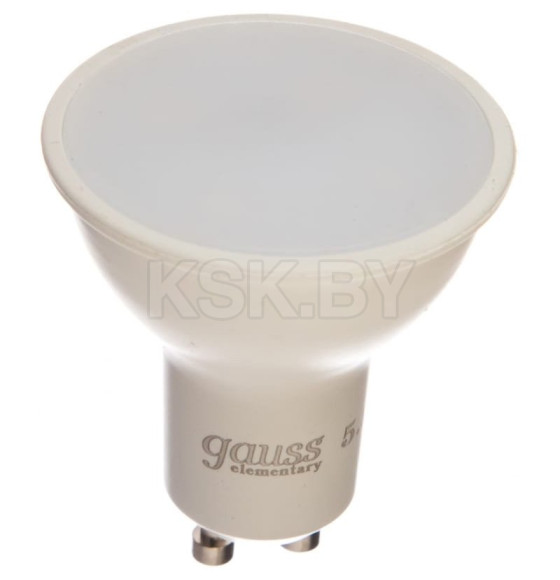 Лампа светодиодная Elementary GU10 MR16 5.5W 220в. 3000K Gauss (13616) 