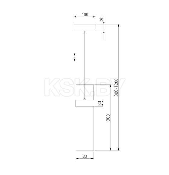 Подвесной светильник 50244/1 LED хром/дымчатый (a061289) 