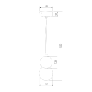 Подвесной светильник 50251/1 LED белый (a062394) 