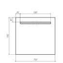 Зеркало с подсветкой Домино Good Light Sansa 75 GL7007Z (GL7007Z) 