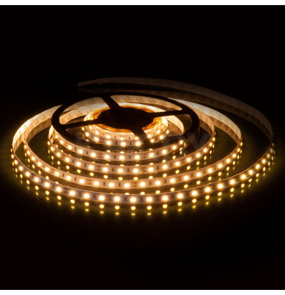 Светодиодная лента 14.4W 12V IP20 3300К  теплый белый ES (a027839) 