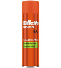 Гель для бритья Gillette FUSION 200мл Ultra Sensitv Для чувствит кожи