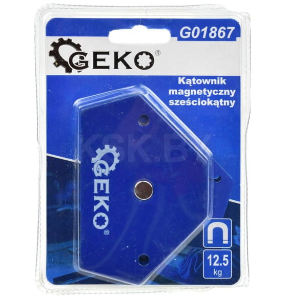 Угол магнитный  12,5кг 6 углов  GEKO (G01867) 