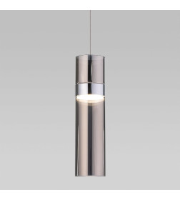 Подвесной светильник 50244/1 LED хром/дымчатый