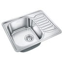 Мойка из нержавеющей стали AKS полированная 5848 0,6 мм.