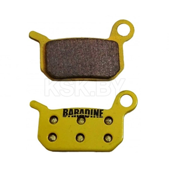 Колодки тормозные Baradine DS-16 Sintered (1676) 