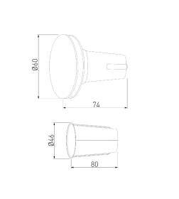 Подсветка для лестниц MRL LED 1119 светодиодный Белый