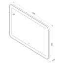 Зеркало Континент Velvette LED 1200х800 (ЗЛП468) 