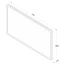 Зеркало Континент Demure LED 1200х800 (ЗЛП469) 