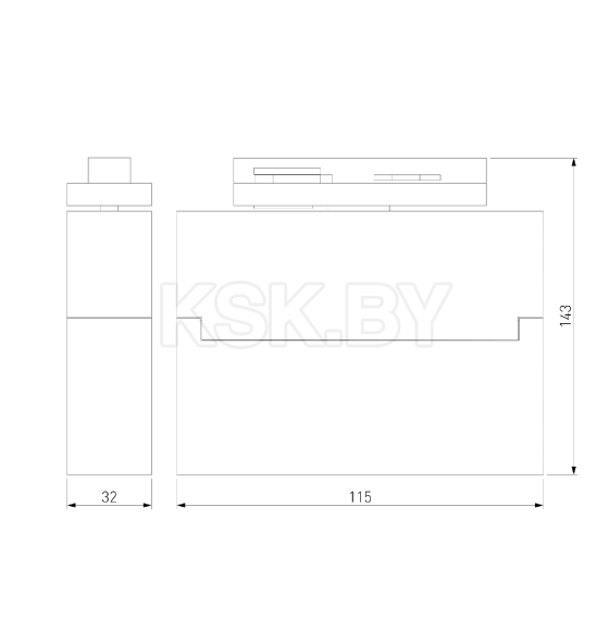 Светильник потолочный светодиодный Arda белый 10W 4200K 85019/01 (a057446) 