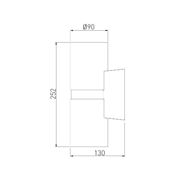 Светильник садово-парковый белый Liberty LED (35124/U)