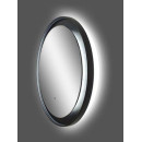 Зеркало Континент Planet Black LED D800 ореольная теплая подсветка и Б/К сенсор (ЗЛП1225) 