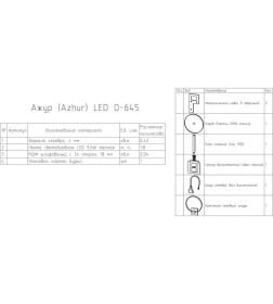 Зеркало Континент Ajour LED D645 ореольная теплая подсветка и Б/К сенсор