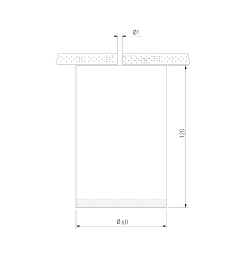 Светильник потолочный светодиодный 25033/LED 9W 4200K золото