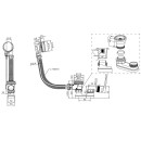 Сифон для ванны полуавтоматический Тритон CK60PF Щ0000039638 (Щ0000039638) 