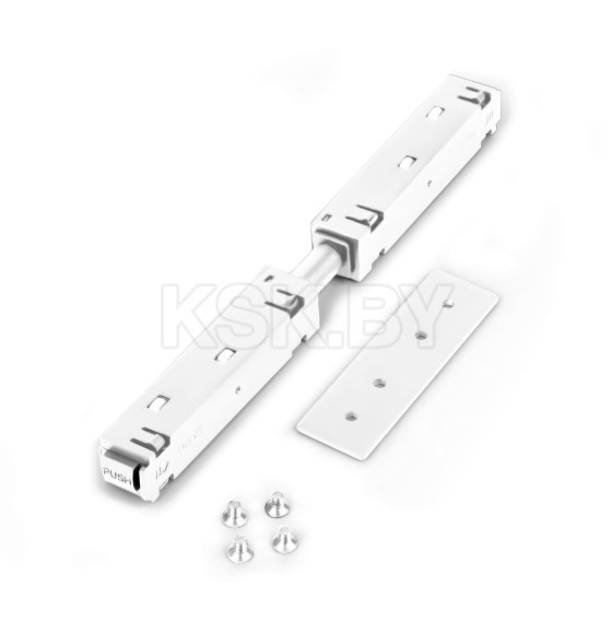 Прямой коннектор и планка 1шт белый Slim Magnetic 85096/00 ES (a061246) 