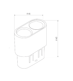 Трековый светильник 4W 4200K Smally (черный) 85510/01 Slim Magnetic M02