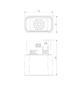 Трековый светильник 3W 4200K Tiny (черный) 85041/01 Slim Magnetic