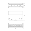 Трековый светильник 12W 4200K Alter (чёрный) 85049/01 Slim Magnetic (a062996) 