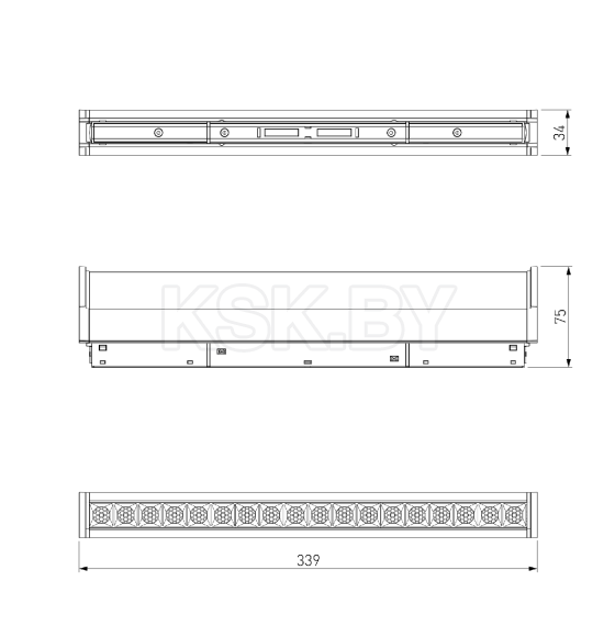 Трековый светильник 18W 4200K Alter (чёрный) 85050/01 Slim Magnetic (a062998) 