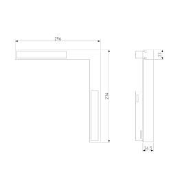 Трековый светильник 24W 4200K Link (черный) 85029/01 Slim Magnetic L03