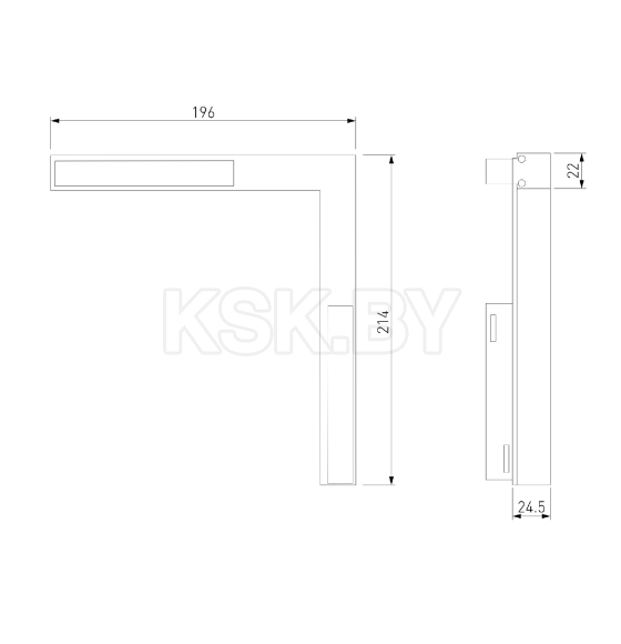 Трековый светильник 24W 4200K Link (белый) 85031/01 Slim Magnetic L03 (a062114) 