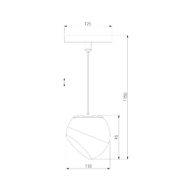 Трековый светильник 12W 4200K Lars (черный) 85033/01 Slim Magnetic