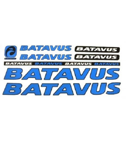 Комплект наклеек BATAVUS (синий)